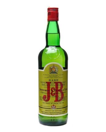 J & B Rare Bottled 1980s