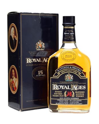 J & B Royal Ages 15 años Bottled 1970s