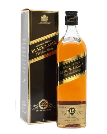 Johnnie Walker Black Label 12 años Bottled 1990s