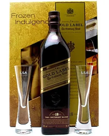 Johnnie Walker 18 años Gold Label Gift Pack