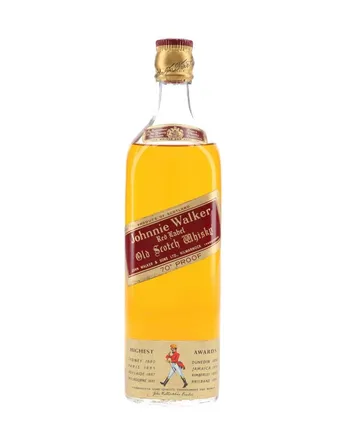Johnnie Walker Red Label Bottled 1960's