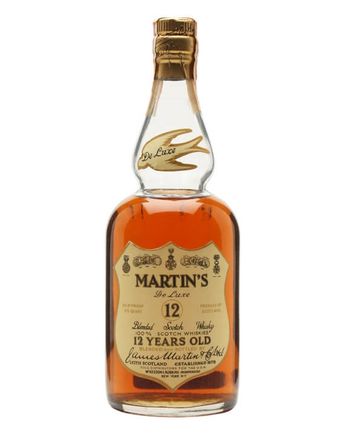 Martin's De Luxe 12 años Bottled 1970's