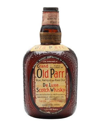 Old Parr Bottled 1940s Spring Cap