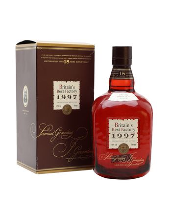 Old Parr 15 años Britain's Best Factory 1997