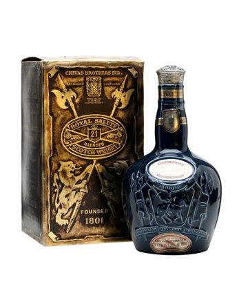 Royal Salute 21 años Bottled 1970s Spode Decanter