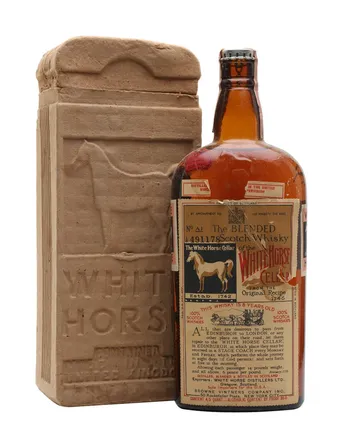 White Horse 8 años Bottled 1930s