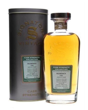 Balmenach 1984 25 años Signatory