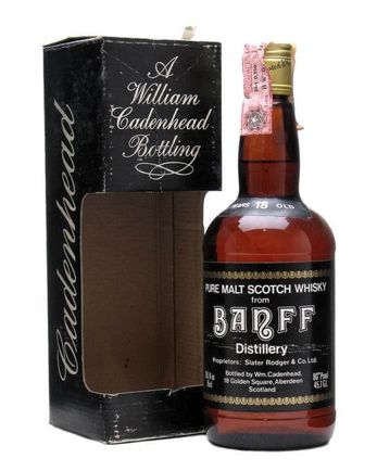 Banff 18 años Bottled 1970s Cadenhead's