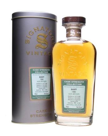 Banff 1980 28 años Signatory Cask Strength Collection