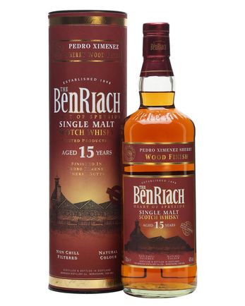 Benriach 15 años PX Sherry Wood Finish