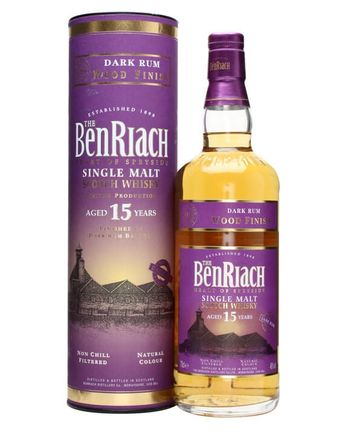 Benriach 15 años Dark Rum Wood Finish