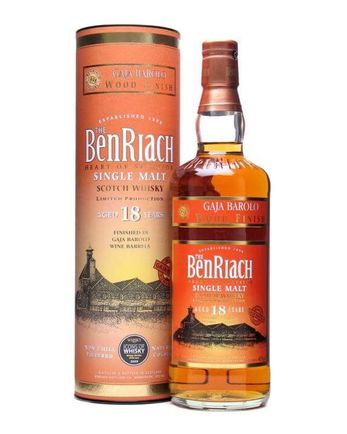 Benriach 18 años Gaja Barolo Finish