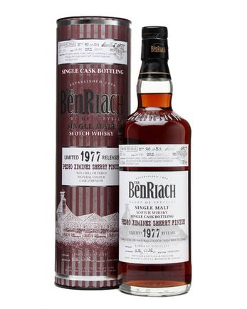 Benriach 1977 34 años Pedro Ximinez Sherry Finish
