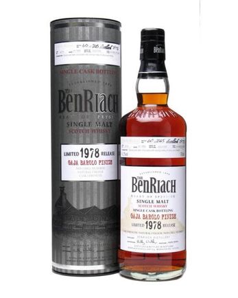 Benriach 1978 31 años Barolo Finish