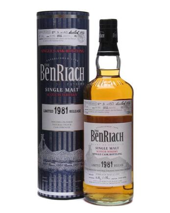 Benriach 1981 28 años Bourbon Barrel #2589
