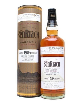 Benriach 1984 22 años Richly Peated