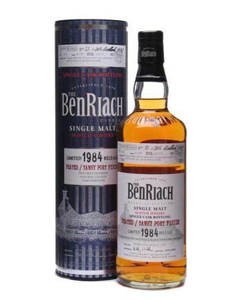 Benriach 1984 25 años Peated Tawny Port Finish
