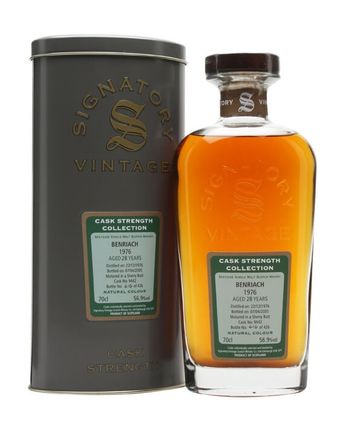 Benriach 1976 28 años Sherry Cask Signatory