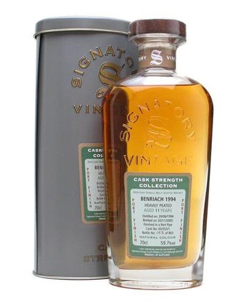 Benriach 1994 11 años Port Pipe Finish Signatory