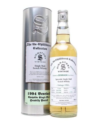 Benriach 1994 13 años Heavily Peated Signatory Un-Chillfiltered Collection