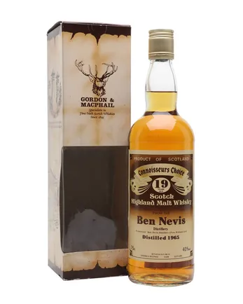Ben Nevis 1965 19 años Connoisseurs Choice Gordon & Macphail