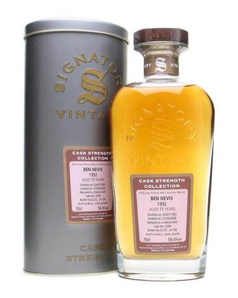 Ben Nevis 1992 15 años Sherry Cask 2304 Signatory