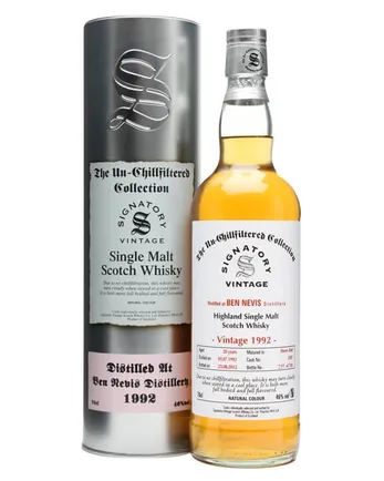 Ben Nevis 1992 20 años Sherry Butt #2307 Signatory Un-Chillfiltered Collection