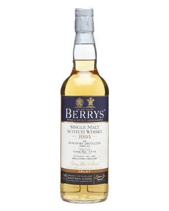 Bowmore 1994 17 años Cask #1714 Berry Bros & Rudd