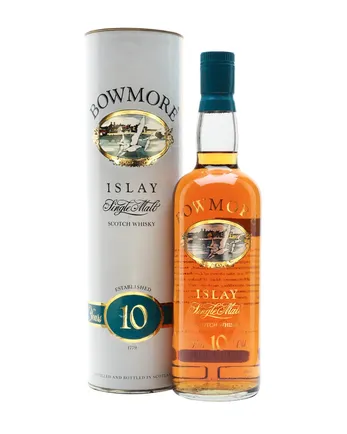 Bowmore 10 años Bottled 1990s