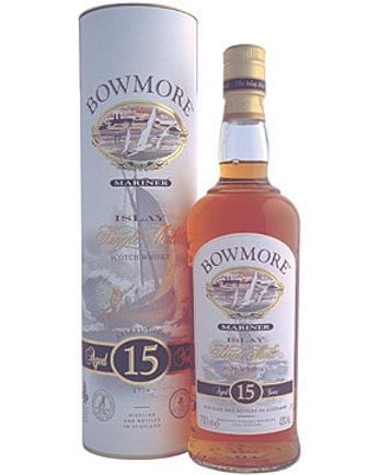 Bowmore 15 años Mariner (old packaging)