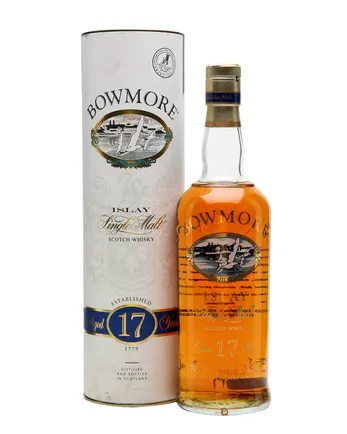 Bowmore 17 años Bottled 1990's
