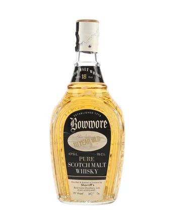 Bowmore 18 años Bottled 1950's