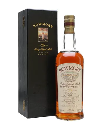 Bowmore 1968 25 años