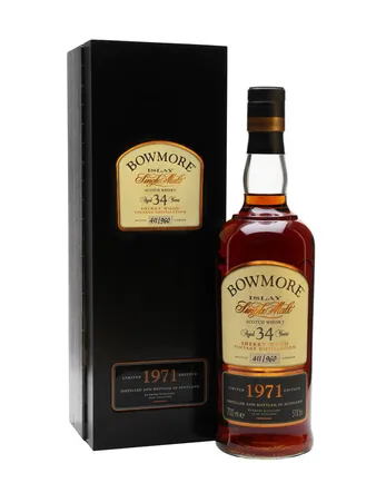 Bowmore 1971 34 años Sherry Cask