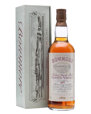 Bowmore 1973 Vintage Label