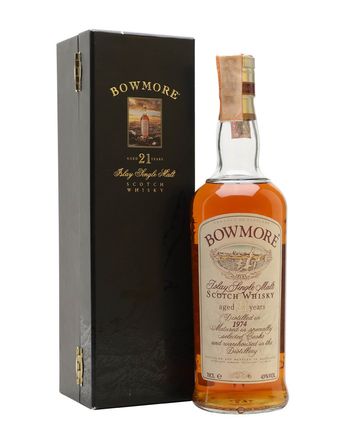 Bowmore 1974 21 años Bottled 1990s