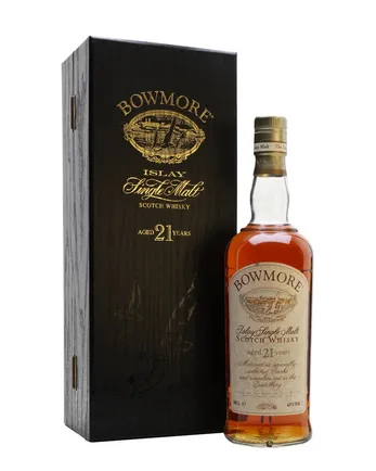 Bowmore 21 años Bottled Early 1990's