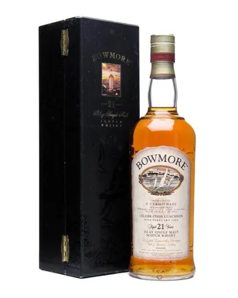 Bowmore 21 años Celebration Luncheon