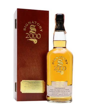 Bowmore 1968 31 años Millennium Signatory