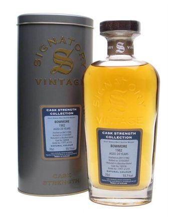Bowmore 1982 24 años Bourbon Cask Signatory