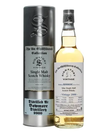 Bowmore 2000 13 años Cask #1441+2 Signatory Un-Chillfiltered Collection