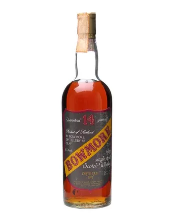 Bowmore 1971 14 años Sherry Cask
