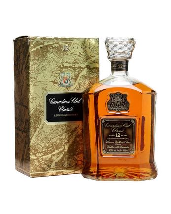 Canadian Club 12 años Bottled 1990s