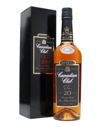 Canadian Club 20 años
