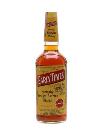 Early Times 4 años Bottled 1980's
