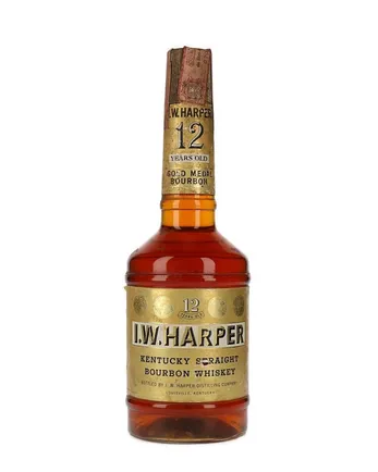 I W Harper 12 años Bottled 1970s