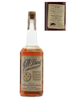 J W Dant 7 años Bottled 1960s