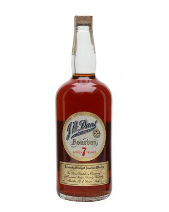 J W Dant 7 años Bottled 1960s 113cl