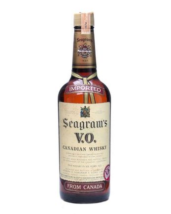 Seagram's VO 6 años Bottled 1974