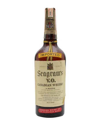 Seagram's VO 6 años Bottled 1940s